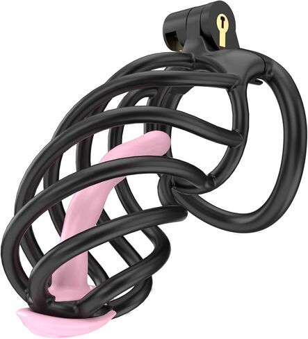 Men's Resin Breathable cage with Five Fixed arc Rings (43mm/46mm/49mm/51mm/55mm) (Black, D6) in Saudi Arabia