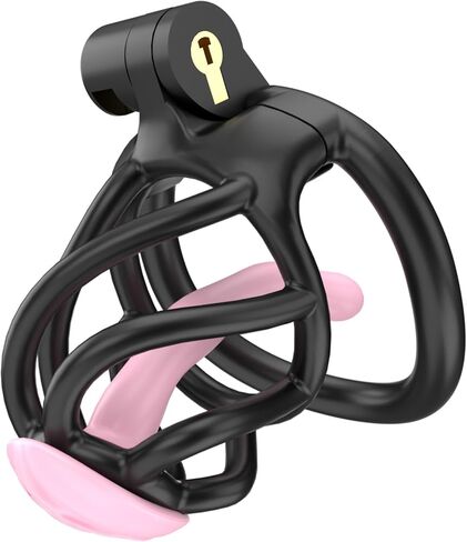 Men's Resin Breathable cage with Five Fixed arc Rings (43mm/46mm/49mm/51mm/55mm) (Black, D6) in Saudi Arabia