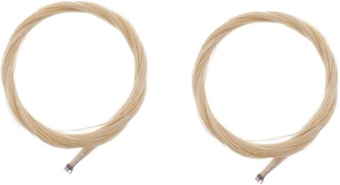 ibasenice 2pcs Natural Erhu Horse Hair for String Instruments Mongolian Bow Hair Unbleached for Violin for Replacement and Repairs in Saudi Arabia