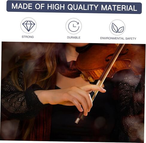 ibasenice 2pcs Natural Erhu Horse Hair for String Instruments Mongolian Bow Hair Unbleached for Violin for Replacement and Repairs in Saudi Arabia