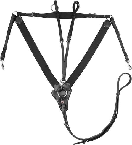 John Whitaker Eastwood V Check Breast Plate Pony Black in Saudi Arabia