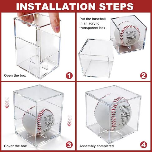 Baseball Gifts for Grandson Baseball Confirmation Gifts for Teenage Boys Religious Baptism Gifts Handcrafted with Acrylic Clear Box for First Communion Easter Basket Stuffers End of Season in Saudi Arabia