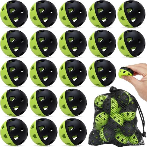 Coopay 20/40/80 Pack Mini Plastic Practice Baseballs, 1.65inch Small Soft Training Balls with Drawstring Bag for Baseball Hitting, Pitching & Batting Training, Indoor & Outdoor in Saudi Arabia