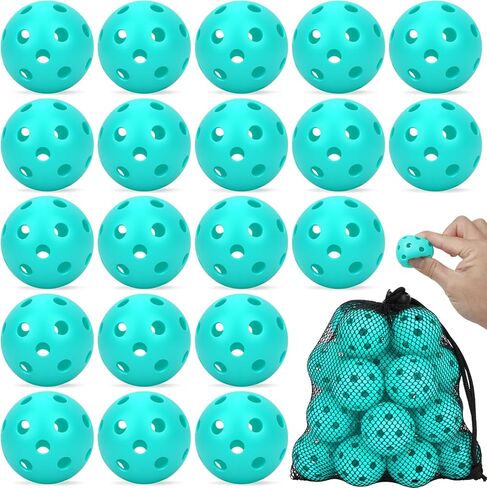 Coopay 20/40/80 Pack Mini Plastic Practice Baseballs, 1.65inch Small Soft Training Balls with Drawstring Bag for Baseball Hitting, Pitching & Batting Training, Indoor & Outdoor in Saudi Arabia
