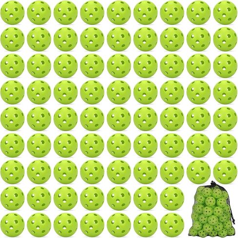 Coopay 20/40/80 Pack Mini Plastic Practice Baseballs, 1.65inch Small Soft Training Balls with Drawstring Bag for Baseball Hitting, Pitching & Batting Training, Indoor & Outdoor in Saudi Arabia