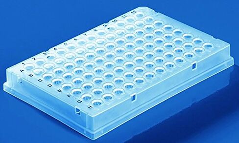 BRANDTECH SCIENTIFIC 781378 96-Well PCR Plate, Skirted, Low Profile, White (Pack of 50) in Saudi Arabia
