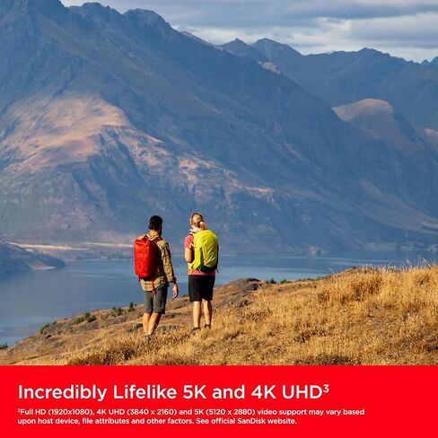 Sandisk 2TB Streimity Pro MicroSDXC ™ UHS-I بطاقة ، تصل إلى 250 ميجابايت/ثانية سرعة قراءة ؛ ما يصل إلى 150 ميجابايت/ثانية سرعة الكتابة ، SDSQXCD-2T00-GN6MA in Kuwait