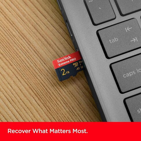 Sandisk 2TB Streimity Pro MicroSDXC ™ UHS-I بطاقة ، تصل إلى 250 ميجابايت/ثانية سرعة قراءة ؛ ما يصل إلى 150 ميجابايت/ثانية سرعة الكتابة ، SDSQXCD-2T00-GN6MA in Kuwait