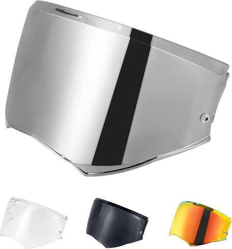 Advant X Visor Shield, Outer Face Shield for Advant X Motorcycle Helmet Compatible with Advant X Carbon (Chrome Red) in Kuwait