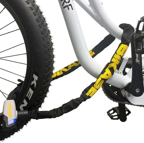 ChainKASE X-Treme، قفل مفتاح سلسلة عالي التحمل للدراجات، الدراجات الإلكترونية، ركوب الدراجات، الدراجات النارية، مضاد للسرقة in Kuwait