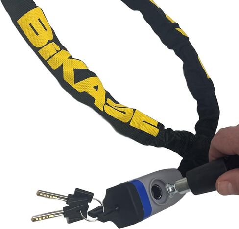 ChainKASE X-Treme، قفل مفتاح سلسلة عالي التحمل للدراجات، الدراجات الإلكترونية، ركوب الدراجات، الدراجات النارية، مضاد للسرقة in Kuwait