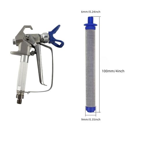 288716 & 288749 مجموعة فلتر ومصفاة بدون هواء - بديل لسلسلة Graco SG/SG Pro/X5/X7/ProX - مصفاة مدخل 3/4 بوصة وفلتر بندقية in Kuwait