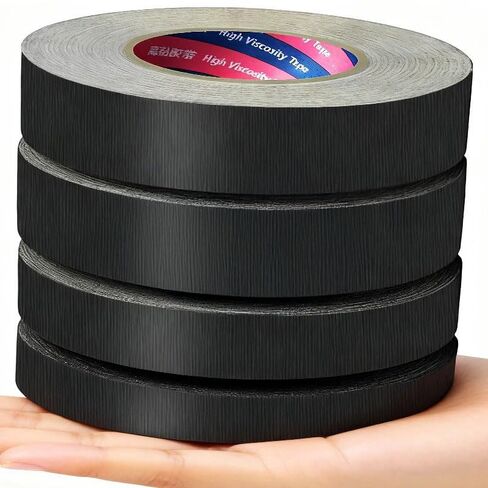 1Roll Black Electrical Insulation Flame Retardant Tape Multi-Size Waterproof Self-Adhesive Electrical Wire High Voltage Tape (1Roll,5mmx30m) in Saudi Arabia