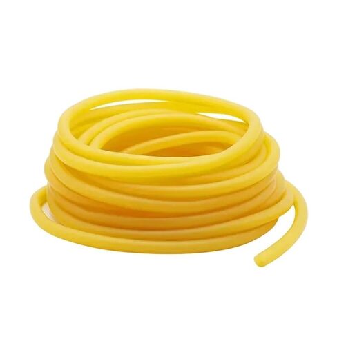 Rubber Hollow Tubes,1pc Yellow Tension Rubber Hoses, Anti-Aging Latex Tube Length 1M 10M 8M for Transmission(3.0M*18MM*22MM)(10M*3MM*6MM) in Kuwait