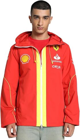 PUMA Scuderia Ferrari Men's 2024 Pro Rain Jacket in Saudi Arabia