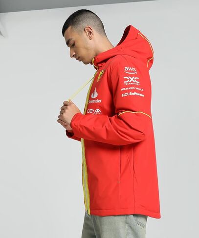 PUMA Scuderia Ferrari Men's 2024 Pro Rain Jacket in Saudi Arabia