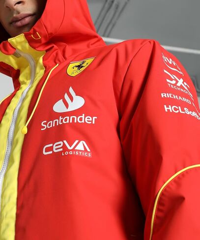 PUMA Scuderia Ferrari Men's 2024 Pro Rain Jacket in Saudi Arabia