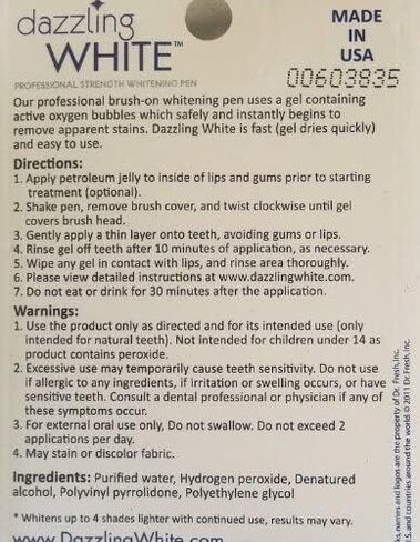 Instant Whitening Pen 4 Shades Whiter in 1 Week in Saudi Arabia