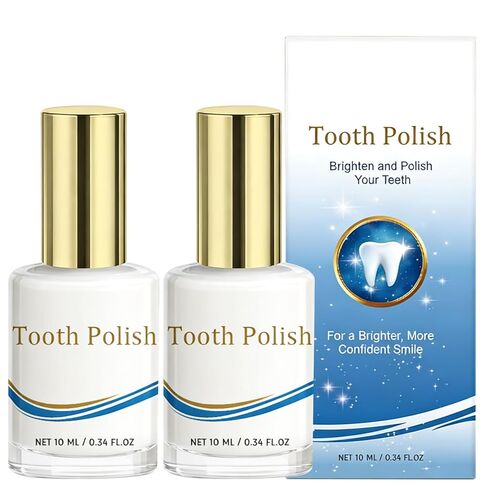 Tooth Polish, 10ml Teeth Whitening Paint, Teeth Paint for Tooth Whitening, Stain Removal and Fresh Breath, Regain Confident Smile (1PC) in Kuwait