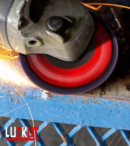 أقراص تجريد الطلاء لمطحنة الزوايا، 4-1/2 بوصة × 7/8 بوصة، 12 قطعة، عجلات إزالة الصدأ والطلاء متعددة الأسطح للمعادن والخشب in Kuwait