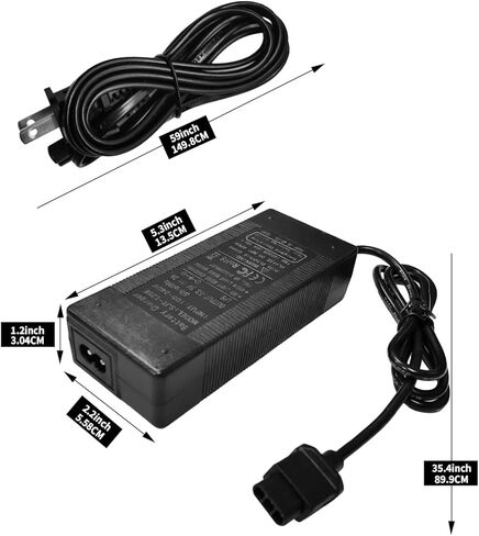 شاحن سكوتر 53.5 فولت لسكوتر كهربائي NIU-KQI23 KQi2 KQi1 Pro شاحن سكوتر لـ NIU KQi Air/Air X & KQi3/Pro/Sport/Max & KQi2 Pro & KQi1 Pro in Kuwait