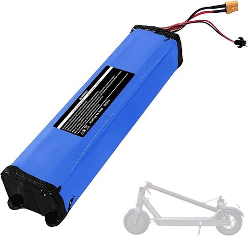 36V 7500mAh Battery Replacement for Hiboy S2/KS4, 270Wh High-Performance Lithium Battery Pack with XT60/SM Connector & Screw Holes in Kuwait