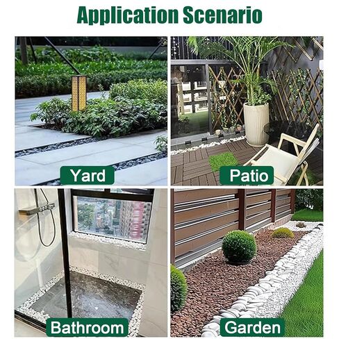 Trench Channel Drain for Driveway, Patio Yard Walkway Drainage Channels and Grating Kit(15x15 cm (6x6 in)) in Saudi Arabia