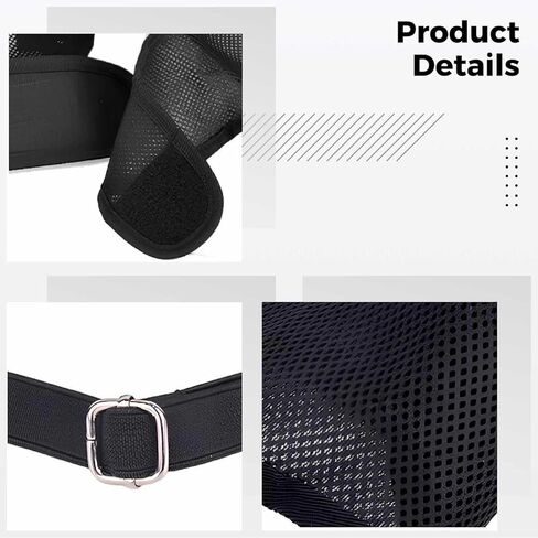 Archery Chest Guard, Adjustable Straps, Breathable Mesh Fabric, Lightweight Bow Hunting Protector, Black in Kuwait