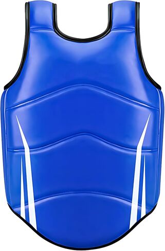 Chest Protector for Boxing, Karate, Taekwondo, and MMA, Rib Shield, Pu Leather, Training Guard for Men and Women in Kuwait