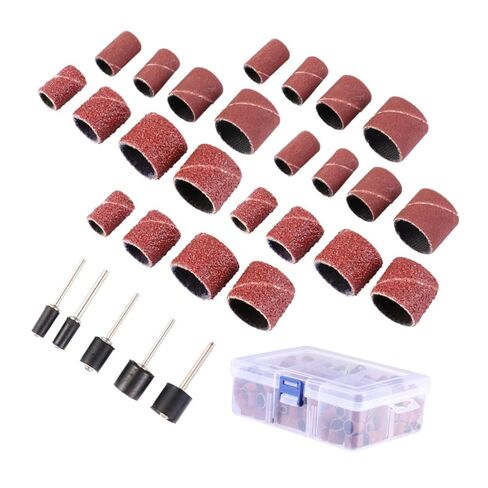 338Pcs Sanding Bands Kit with Drum Mandrels for Rotary Tool Durable and Versatile Sanding Drums for Woodworking Art Crafts and Projects in Saudi Arabia
