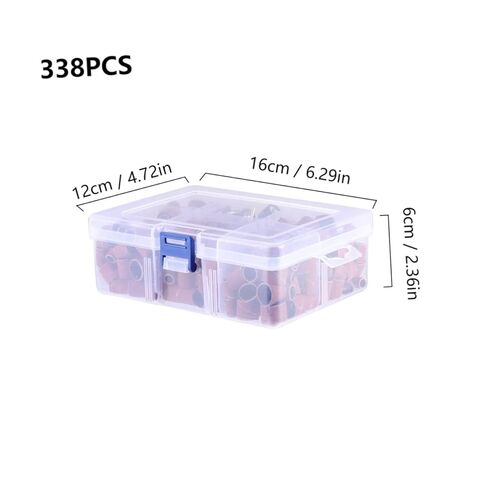 338Pcs Sanding Bands Kit with Drum Mandrels for Rotary Tool Durable and Versatile Sanding Drums for Woodworking Art Crafts and Projects in Saudi Arabia