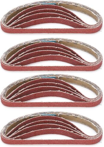 Abrasive Belt Paper for Belt Sander 330 10mm Metal Polishing Sanding Machine Tools Pneumatic Small Sander Consumables Wood Deburring and Polishing (240#) in Saudi Arabia