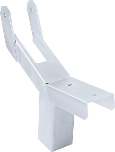 Boat Trailer Winch Stand Post w/Trailer Rollers 100 mm Height-Adjustable Universal Boat Parts for Trailer, Jet Ski, Sailboats, Fishing Boats Steel Rubber Silvery Black Galvanized in Saudi Arabia