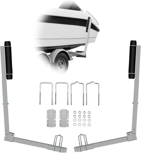 Heavy Duty Boat Trailer Guide, Multiple Adjustable Design for Fishing Boats, Sailboats, Kayaks, Ski Boat in Kuwait