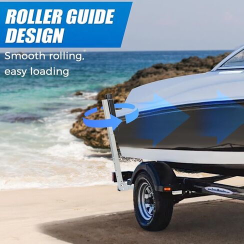 Heavy Duty Boat Trailer Guide, Multiple Adjustable Design for Fishing Boats, Sailboats, Kayaks, Ski Boat in Kuwait