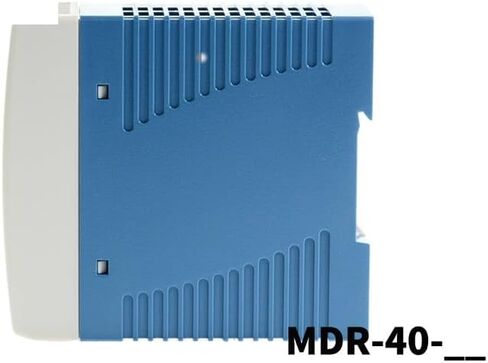 Mean Well MDR 40W 1.7A Switching Power Supply AC/DC Single Output Industrial DIN Rail MDR-40-24 Type Enclosed Power Supply Driver Transformer in Saudi Arabia