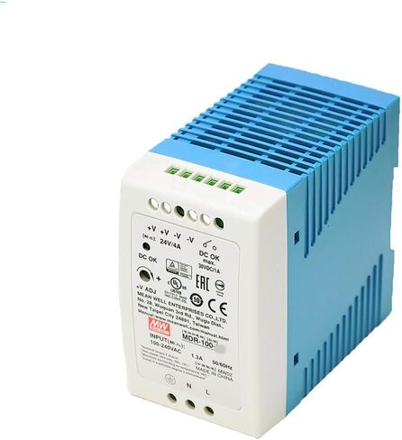 Mean Well MDR 40W 1.7A Switching Power Supply AC/DC Single Output Industrial DIN Rail MDR-40-24 Type Enclosed Power Supply Driver Transformer in Saudi Arabia