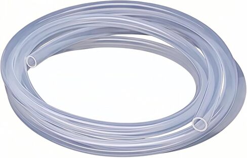 Silicone Tubing 1/2" ID（0.473") x 5/8" OD(0.63") x5 FT Food grade silicone tube clear high temperatures are used for home wine making(Multiple Sizes) Pure Silicone Hose Tube in Saudi Arabia