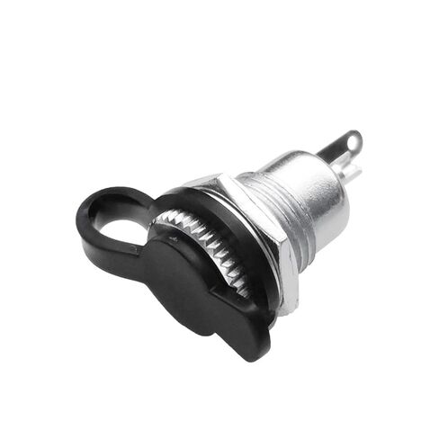 fengpeng 5.5mm x 2.1mm/5.5x2. DC Power Jack Socket Female Panel Mount Connector Metal Interface Plug Wire Terminals(2.1 and Waterproof,5pcs) in Kuwait