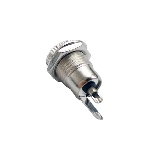 fengpeng 5.5mm x 2.1mm/5.5x2. DC Power Jack Socket Female Panel Mount Connector Metal Interface Plug Wire Terminals(Waterproof Ring,1 Piece) in Saudi Arabia