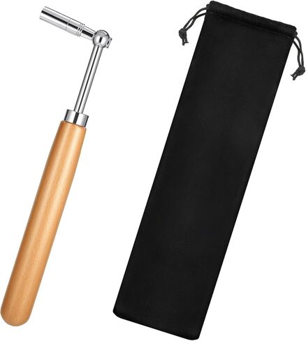 Piano Tuner Wrench Hammer with Portable Velvet Bag, Professional Piano Tuning Kit, Universal Star Tip Tuning Lever Tool for Beginners and Professionals in Saudi Arabia