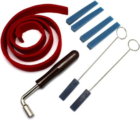 طقم ضبط البيانو الاحترافي لحن البيانو 8 قطع طقم ضبط البيانو مفتاح الربط المطرقة المطاطية كتم الصوت شريط شعر مثلثي in Kuwait