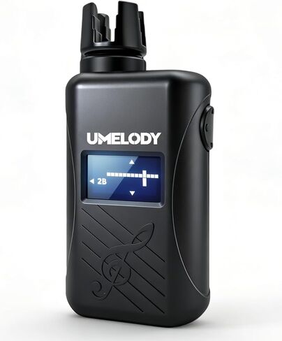 موالف جيتار تلقائي 3 في 1 مع بندول الإيقاع ولفاف السلسلة، أداة ضبط لوني رقمية ذكية للجيتار الصوتي والكهربائي، موالف القيثارة للمبتدئين والموسيقيين in Kuwait