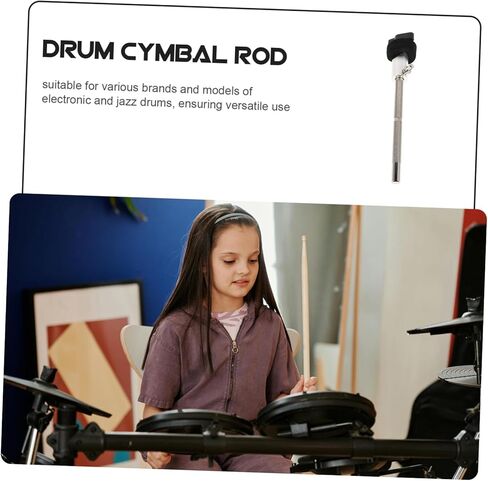حامل ذراع BESPORTBLE Cymbal Boom حامل تمديد لحامل الطبل تجميع سريع، تصميم متين متوافق مع الطبول الإلكترونية وطبول الجاز، سهل التركيب in Saudi Arabia