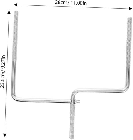 Milisten Drum Cowbell Extension Holder Sturdy Mount Arm for Wide Compatibility Easy Installation and Portable Design Cowbell Accessory for Traveling Musicians in Saudi Arabia