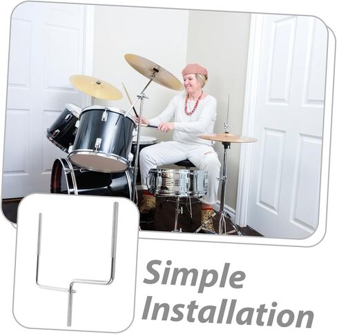 Milisten Drum Cowbell Extension Holder Sturdy Mount Arm for Wide Compatibility Easy Installation and Portable Design Cowbell Accessory for Traveling Musicians in Saudi Arabia