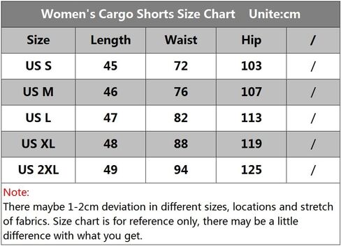 Women's Waterproof Casual Cargo Hiking Shorts Durable Fabric Pants with Multi-Function Zipper Pockets in Saudi Arabia