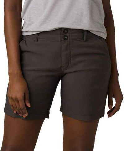 prAna 7" Alana Shorts Dark Iron 2 7 in Saudi Arabia