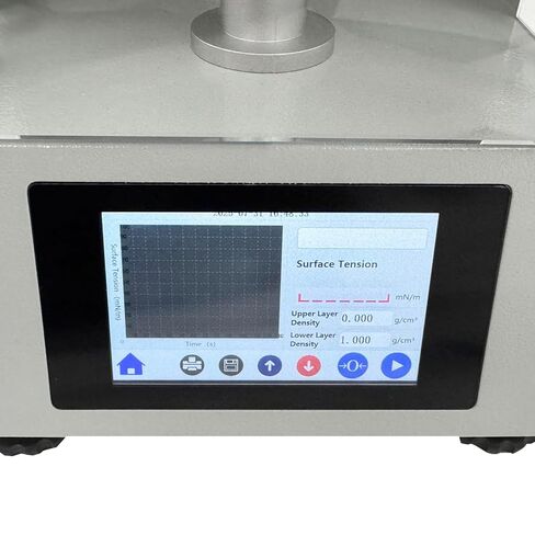 Liquid Surface Tension Meter, 0-1000mN/m Test Range, 0.01mN/m Accuracy, Du Nouy Digital Liquid Surface Tensiometer 110V in Saudi Arabia