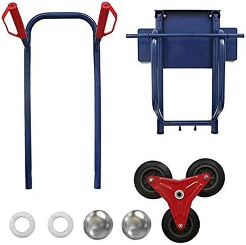 Stair Climbing Hand Truck - 440lb Capacity, Heavy Duty Warehouse Appliance Cart in Saudi Arabia